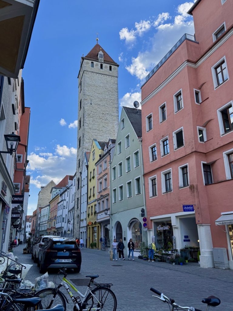 Goldener Turm in Regensburg