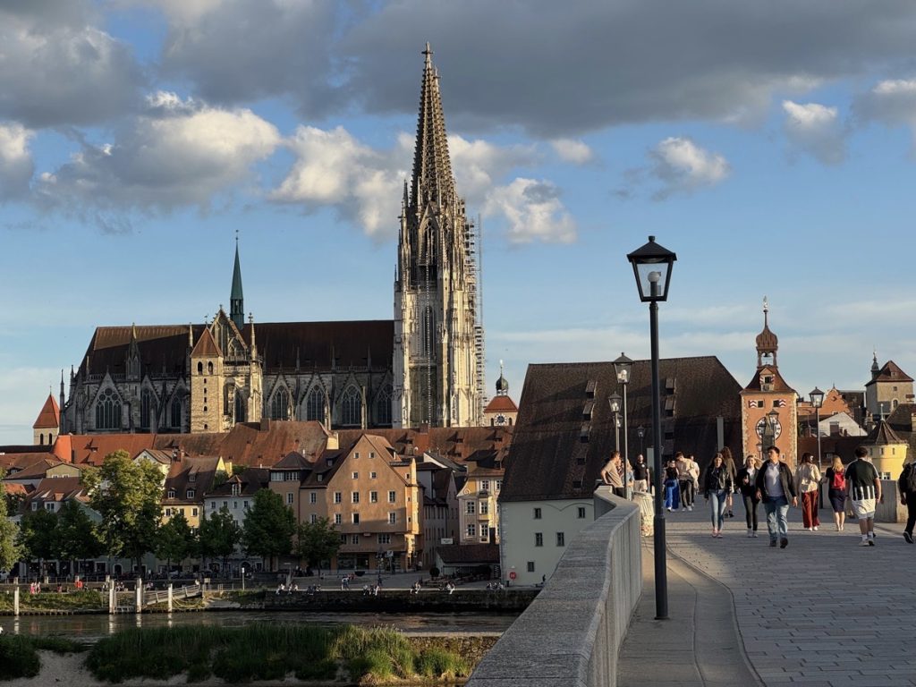 Blick auf den Regensburger Dom