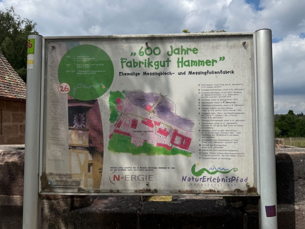 Infotafel Fabrikgut Hammer