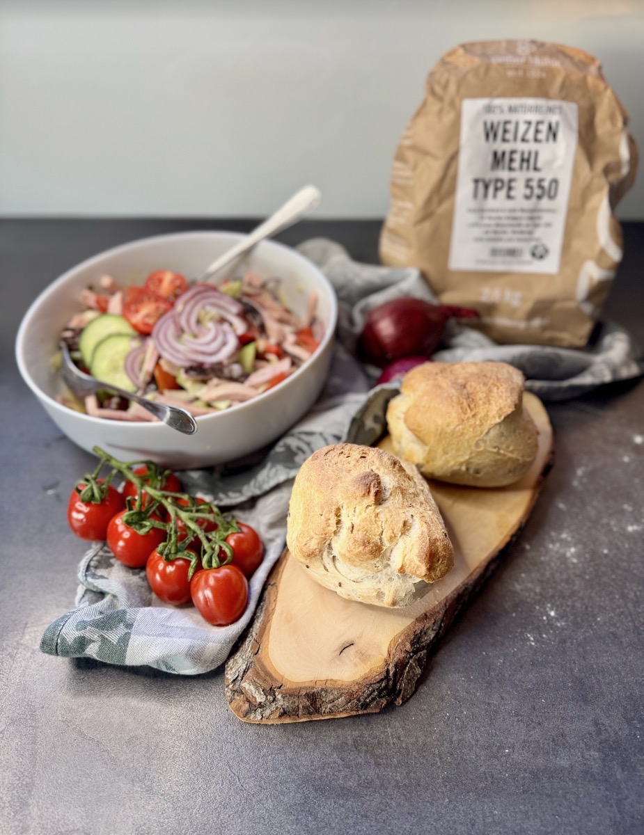 Kimmicher und Wurstsalat