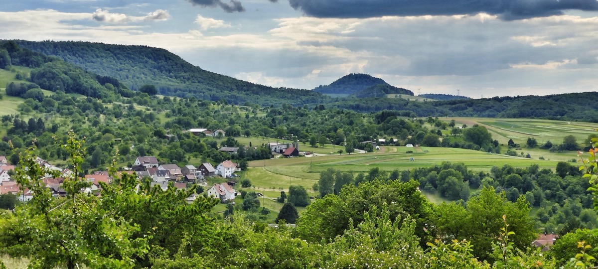 Blick aus Glems Richtung Achalm
