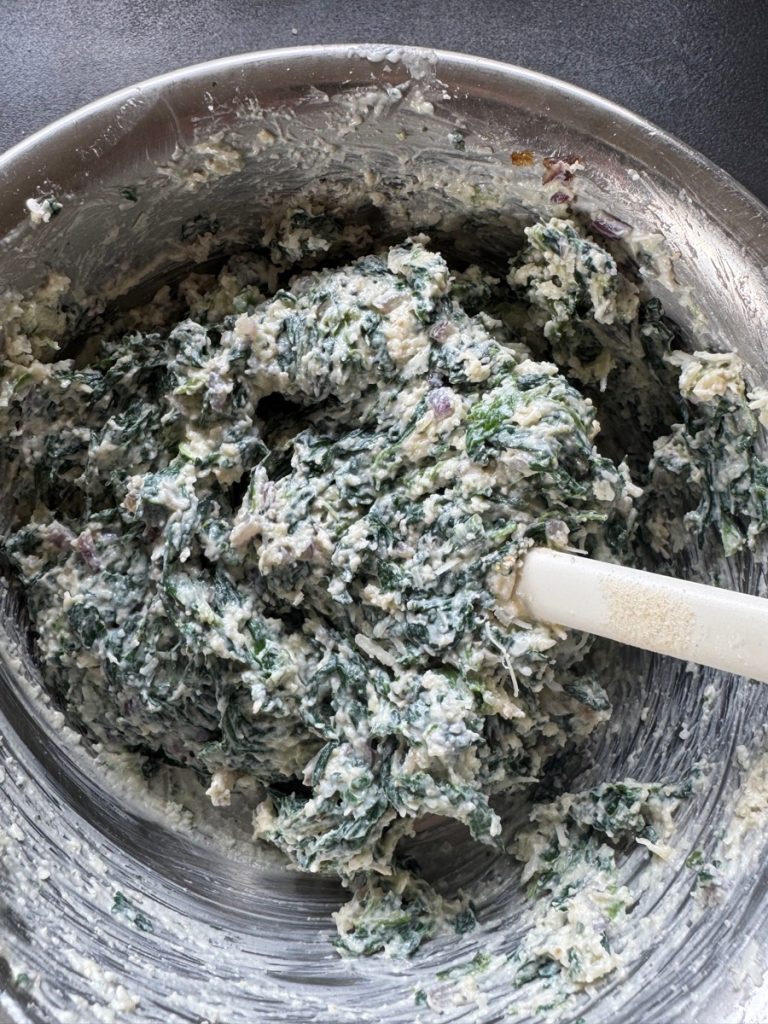 Spinat Ricotta Füllung