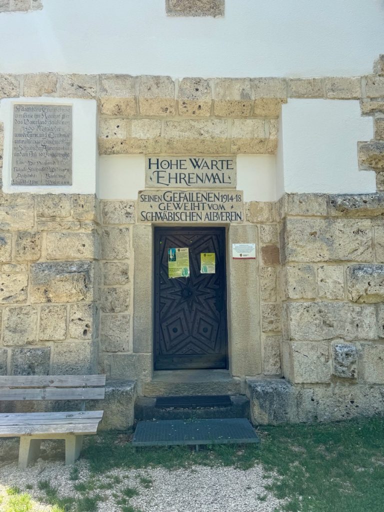 Turm Hohe Warte eingang